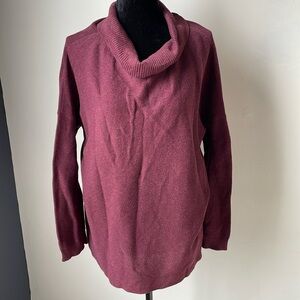 Eileen Fisher loose fit turtle neck sweater